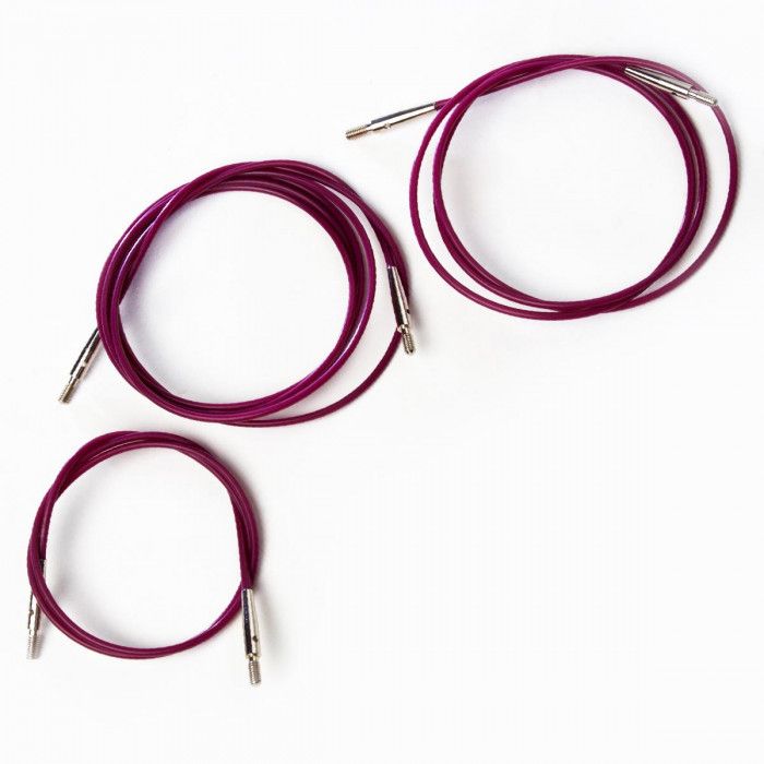 Knitpro wire/kabel (kun til korte pinde)