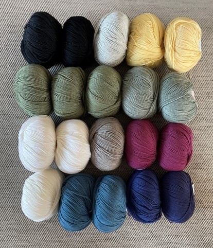 Baby merino Restpakke 2.